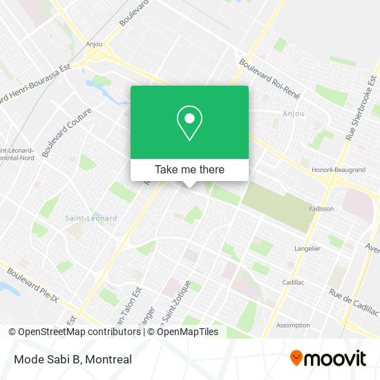 Mode Sabi B map