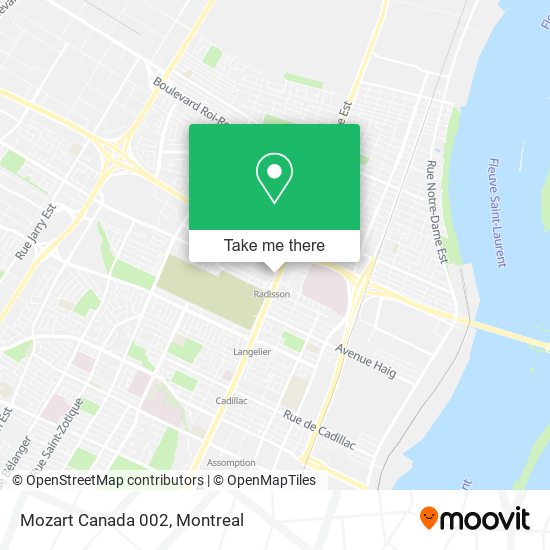 Mozart Canada 002 map