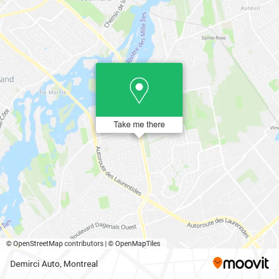 Demirci Auto map