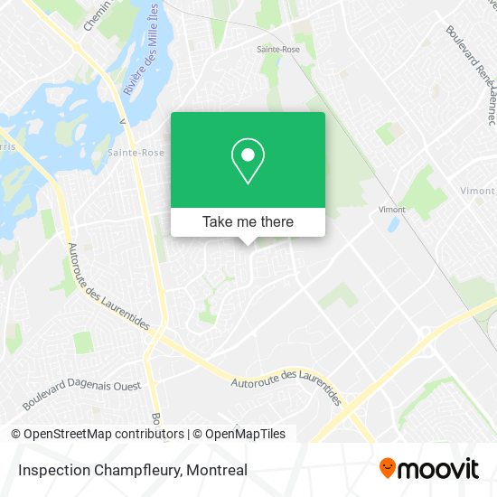 Inspection Champfleury map