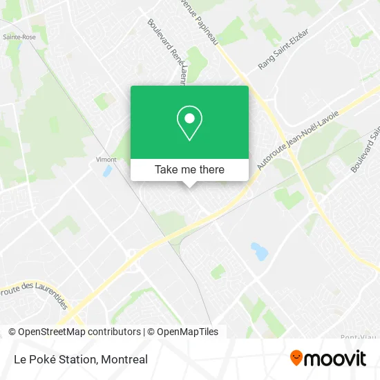 Le Poké Station map