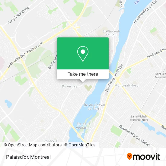 Palaisd'or map