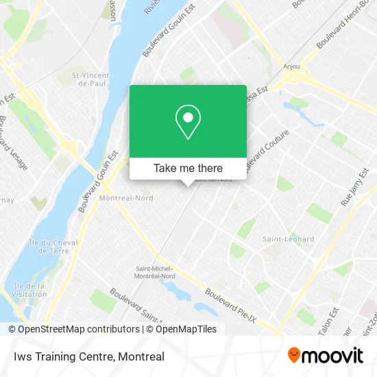 Iws Training Centre map