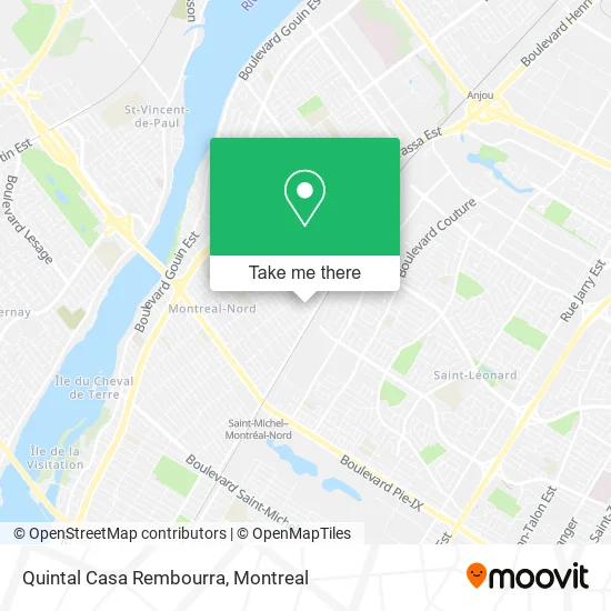 Quintal Casa Rembourra map