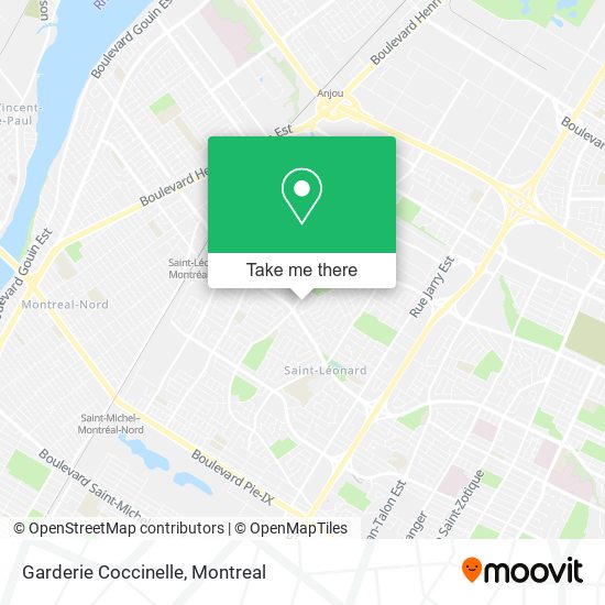 Garderie Coccinelle map