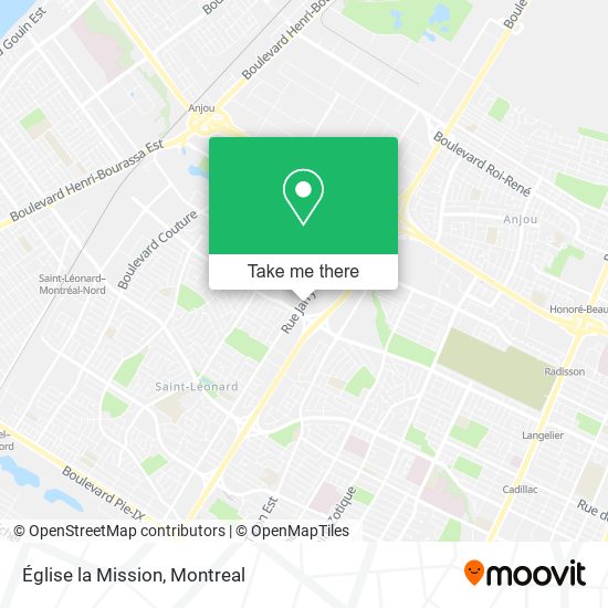 Église la Mission map
