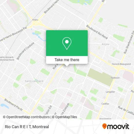 Rio Can R E I T map
