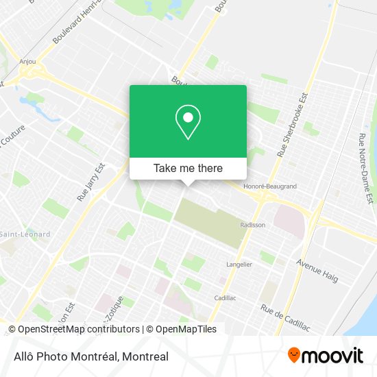 Allô Photo Montréal map