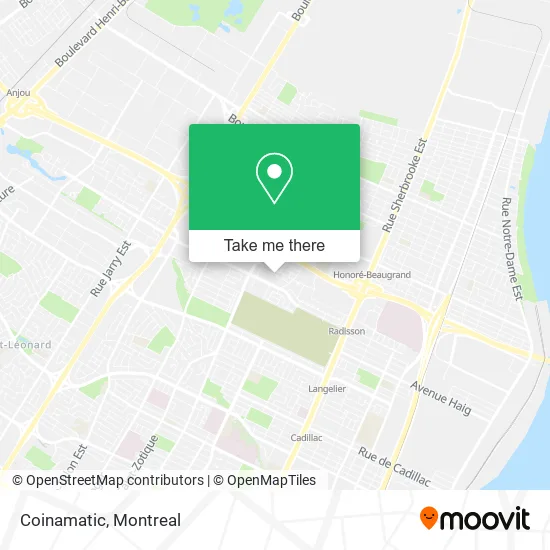 Coinamatic map