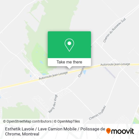 Esthetik Lavoie / Lave Camion Mobile / Polissage de Chrome map