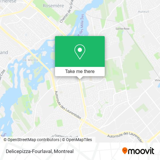 Delicepizza-Fourlaval map