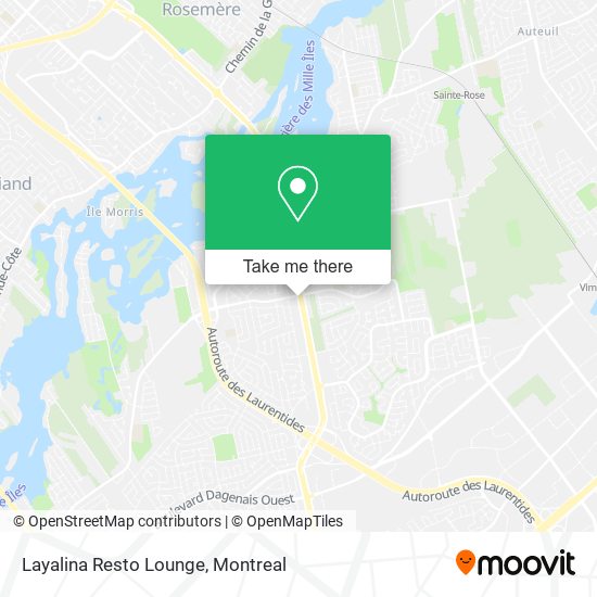 Layalina Resto Lounge map