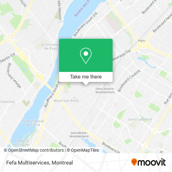 Fefa Multiservices map