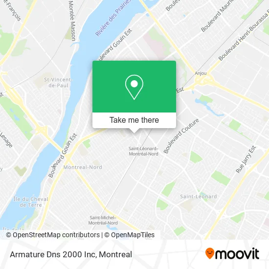 Armature Dns 2000 Inc map