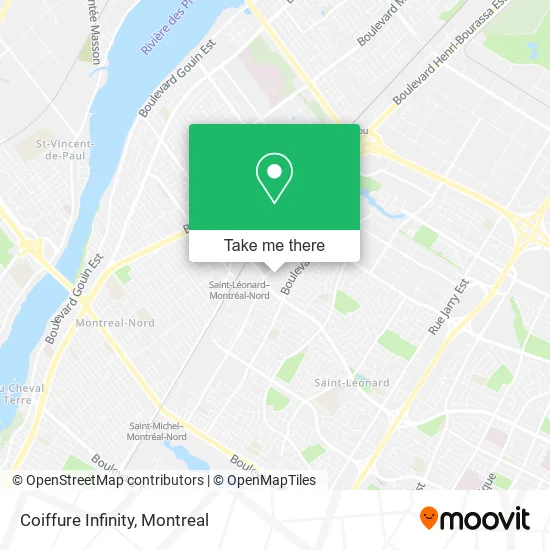 Coiffure Infinity map