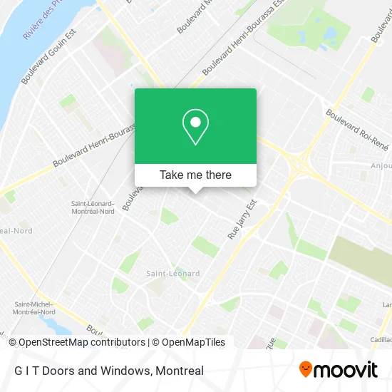 G I T Doors and Windows map