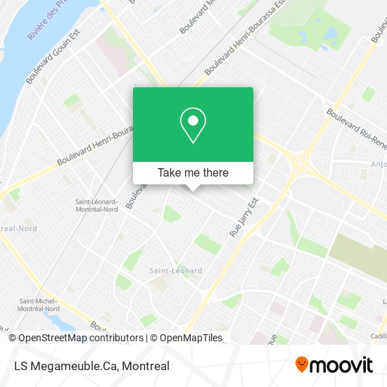 LS Megameuble.Ca map