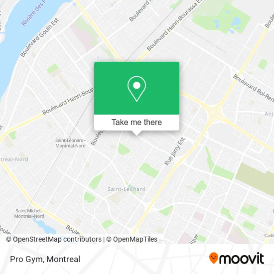 Pro Gym map
