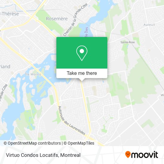 Virtuo Condos Locatifs map