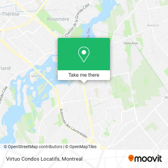 Virtuo Condos Locatifs map