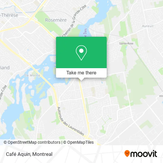 Café Aquin map