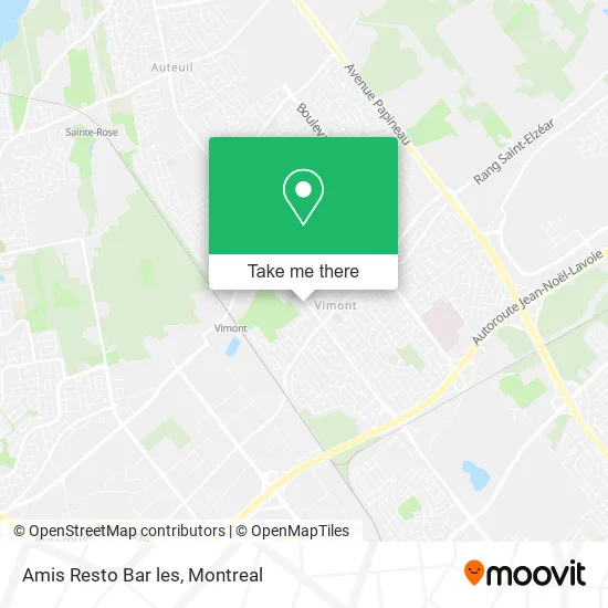 Amis Resto Bar les map