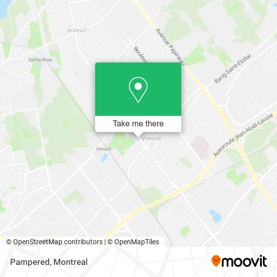 Pampered map