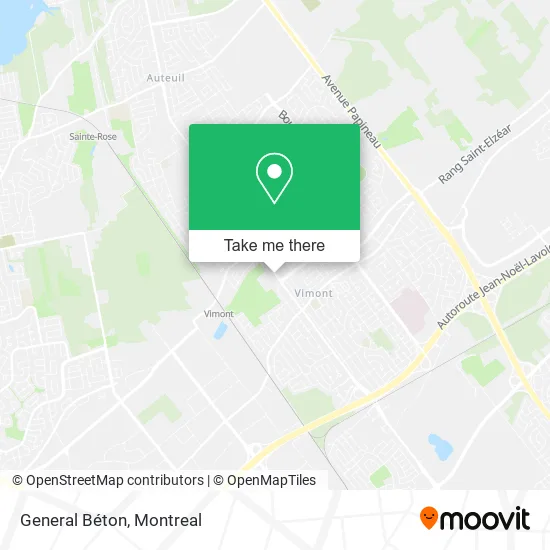General Béton map