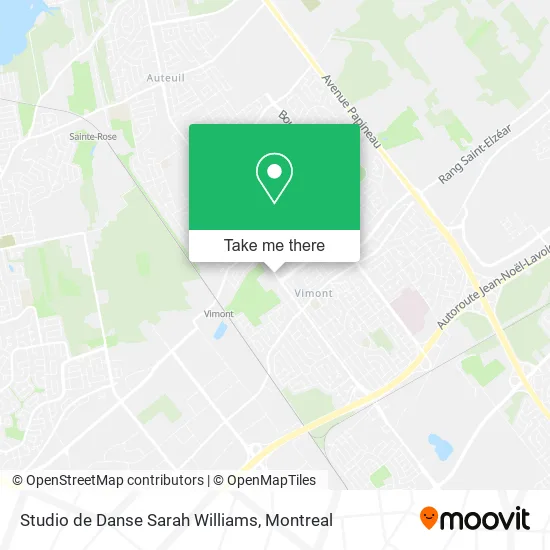 Studio de Danse Sarah Williams map