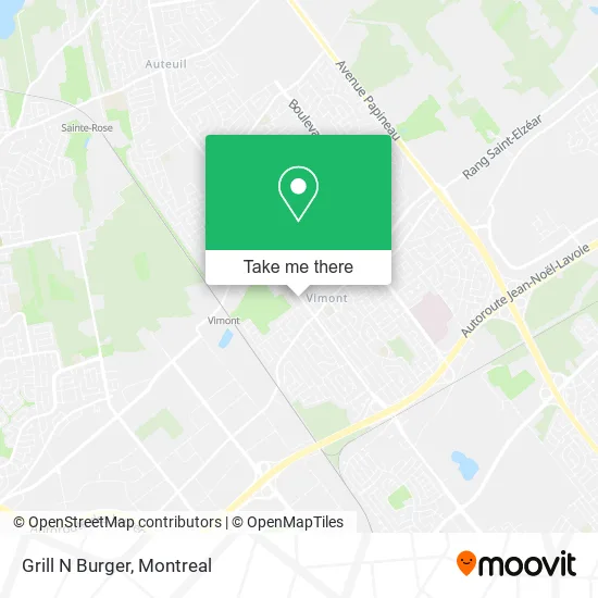 Grill N Burger map