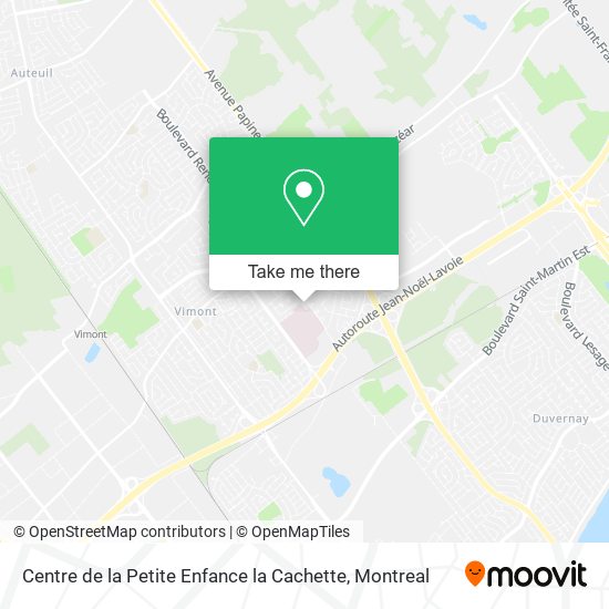 Centre de la Petite Enfance la Cachette map