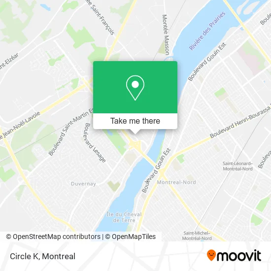 Circle K map