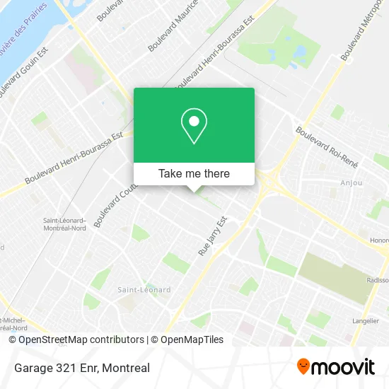 Garage 321 Enr map