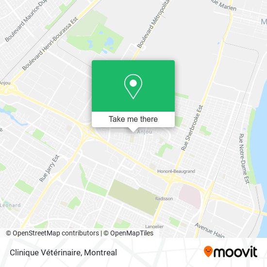 Clinique Vétérinaire map