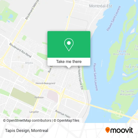 Tapis Design map