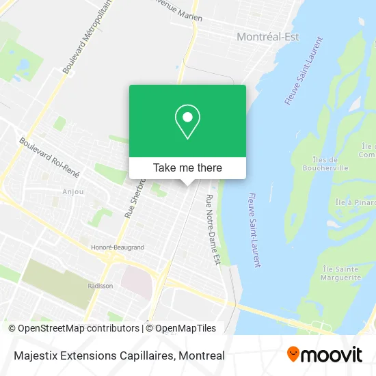 Majestix Extensions Capillaires map