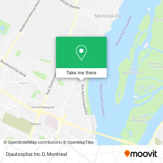 Djautosplus Inc.D map