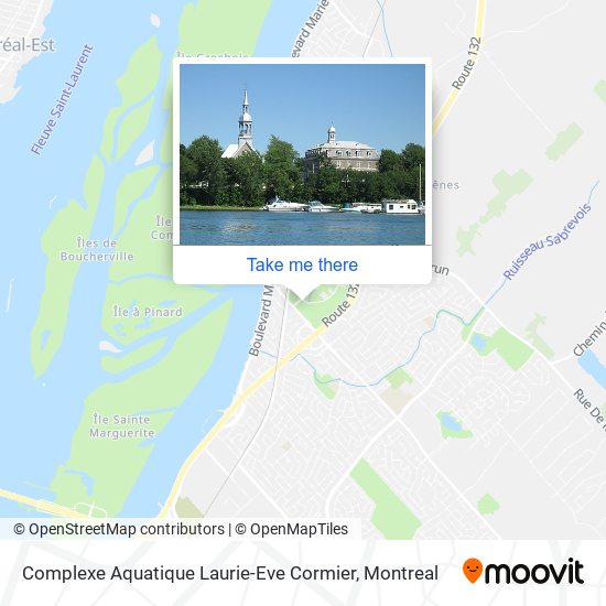 Complexe Aquatique Laurie-Eve Cormier map