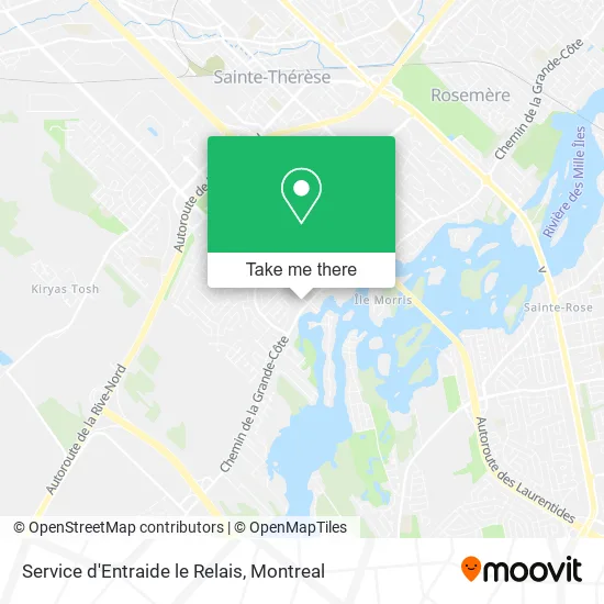 Service d'Entraide le Relais map
