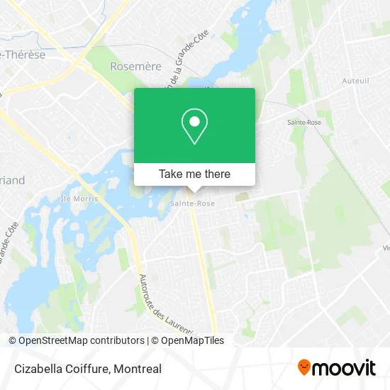 Cizabella Coiffure map