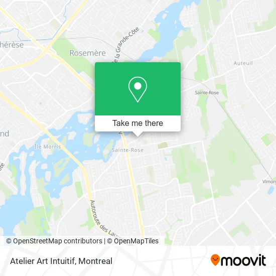 Atelier Art Intuitif map