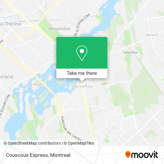 Couscous Express map