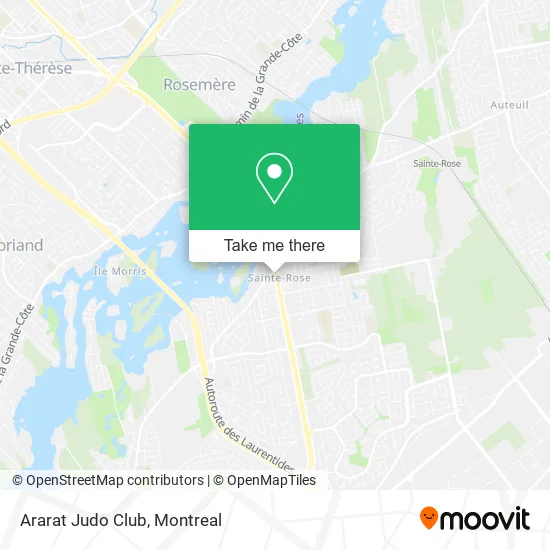 Ararat Judo Club map
