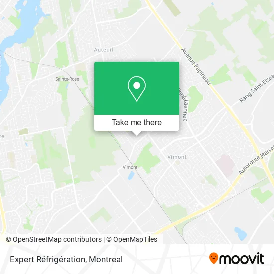 Expert Réfrigération map