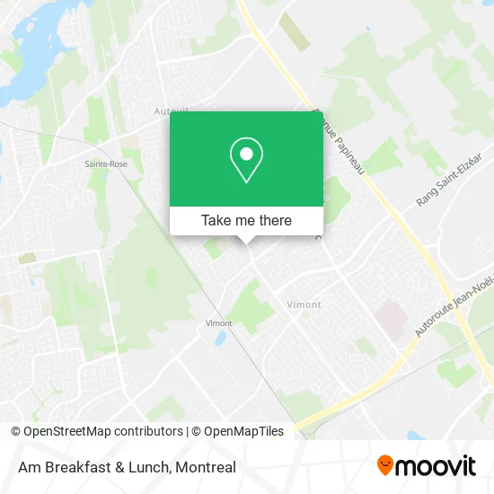 Am Breakfast & Lunch map