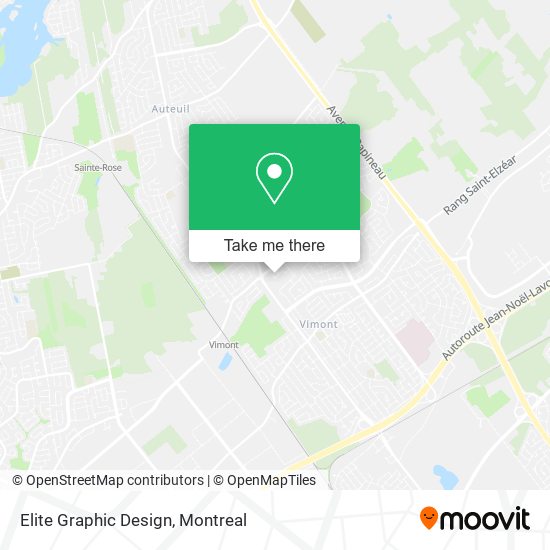 Elite Graphic Design map