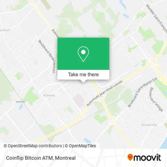 Coinflip Bitcoin ATM map