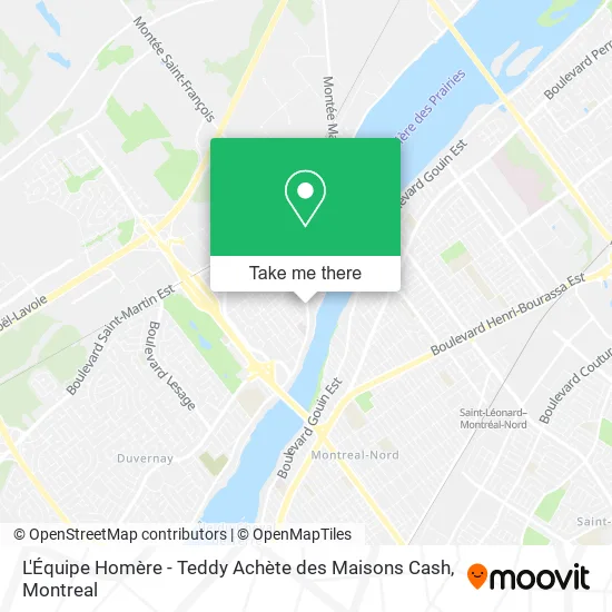 L'Équipe Homère - Teddy Achète des Maisons Cash map