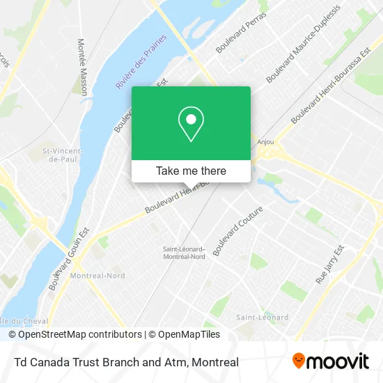 Td Canada Trust Branch and Atm map