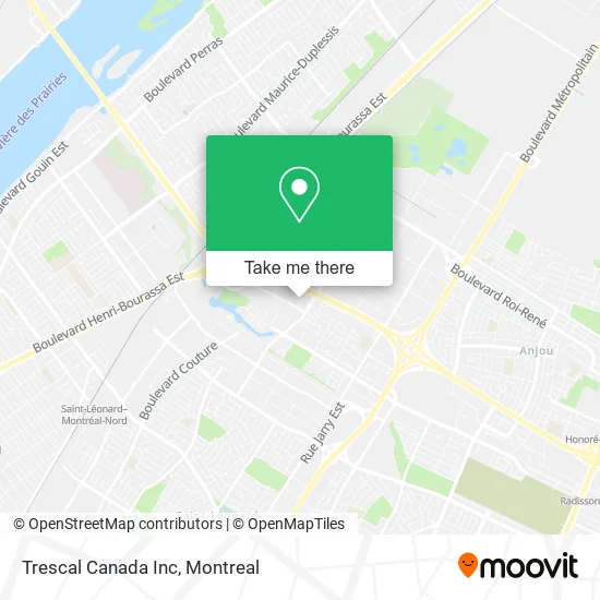 Trescal Canada Inc map